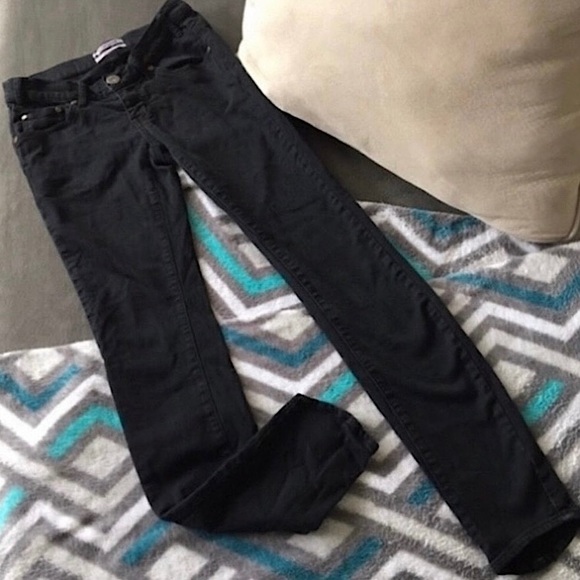 One Teaspoon X Black Moleskin Loonies - Picture 10 of 16